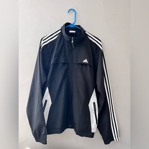 Adidas Windbreaker Track Jacket Mens Classic Three Stripe Logo Men's  Size M